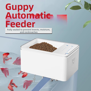 Automatinis žuvų tiektuvas guppy mažas intelektualus šėrimo tiektuvas žuvų bakas laikas žuvų maistas tropinės žuvys mini mažos žuvys
