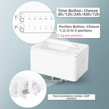 Automatinis žuvų tiektuvas guppy mažas intelektualus šėrimo tiektuvas žuvų bakas laikas žuvų maistas tropinės žuvys mini mažos žuvys