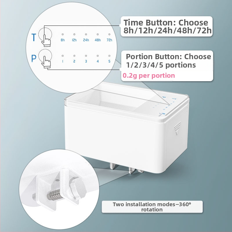 Automatinis žuvų tiektuvas guppy mažas intelektualus šėrimo tiektuvas žuvų bakas laikas žuvų maistas tropinės žuvys mini mažos žuvys