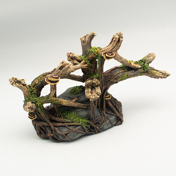 Rūpnīcas vairumtirdzniecības akvārija zivju tvertnes ainavu veidošanas zivju tvertnes dekorēšana krūmu simulācija krūmu rotājumi zivis un garneles Shelter House