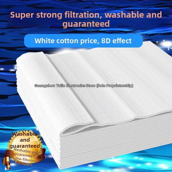 Akvariumo filtro medvilnė, sutirštinta didelio tankio filtro ultrafiltracijos medvilnė, plaunama akvariumo filtro medžiaga, vandens valymo medvilnės gamintojas