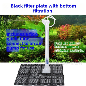 Akvárium alsó szűrő haltartály alsó szűrőlemez öltöny szigetelőlemez bármikor összeszerelhető napi szűrőlemez