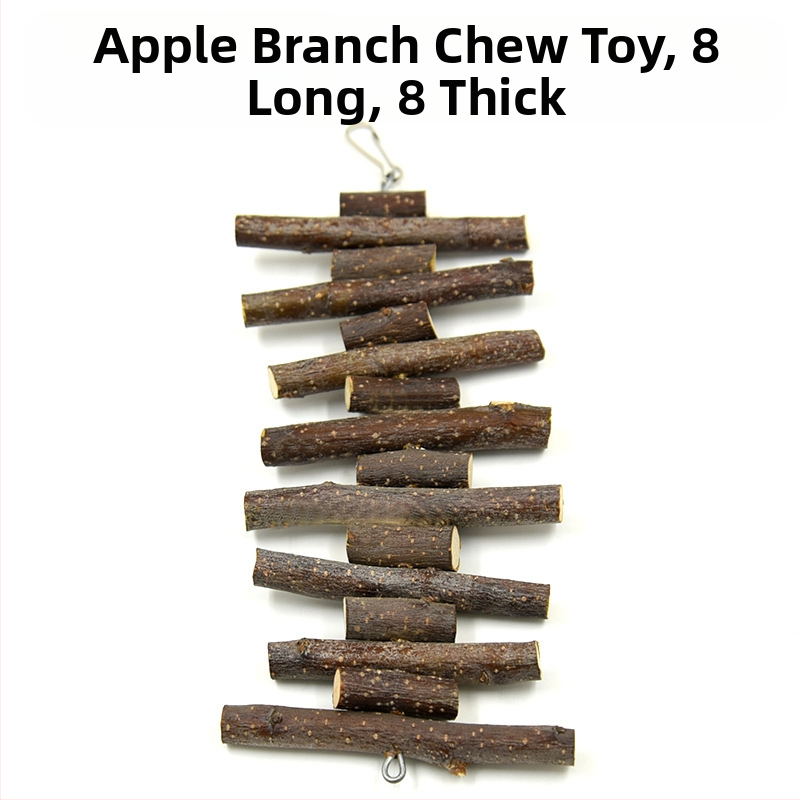 Консумативи за връвчици за смилане на заек, клон на ябълка, катерица, Тоторо, играчки Тоторо, закуски, хамстер, връвчици за смилане на едро