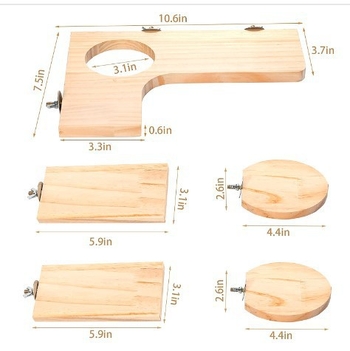 5 τεμαχίων Hamster Totoro Σκίουρος Παπαγάλος Σπαλοποδήλατο Πεντάλ Ανεμιστήρα Χάμστερ Κλουβί Σταθμού Χάμστερ Αξεσουάρ