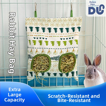 Piiriülene küüliku rohukottide söötmisriiul, hulgimüük küülikule, merisigale, merisigale rippuv heina söötmiskott, küüliku rohukott