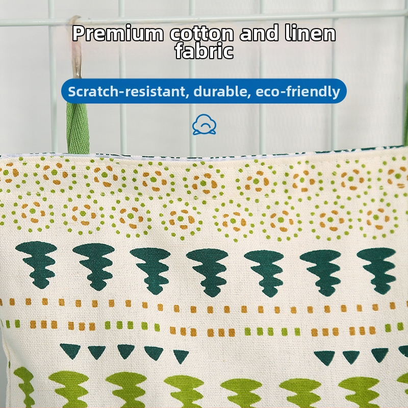 Трансгранична торба за хранене с трева за зайци, стойка за трева на едро, заек, морско свинче, висяща торба за хранене със сено, торба за трева за зайци