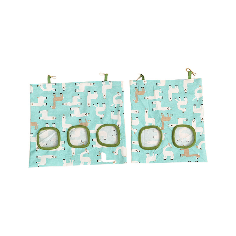 Piiriülene küüliku rohukottide söötmisriiul, hulgimüük küülikule, merisigale, merisigale rippuv heina söötmiskott, küüliku rohukott