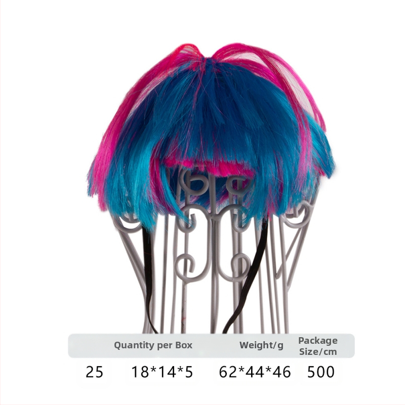 Naminio gyvūnėlio perukas, šuns, katės, tvarkingi kirpčiukai, sprogstamoji galva, meškiuko suknelė, juokingi šventiniai reikmenys