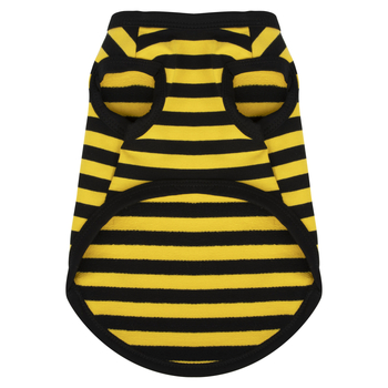 Triibuline koeravest Amazoni lemmikloomale punase ja valge triibulise puuvillase vestiga suvine varrukateta puuvillane triibuline koeravest