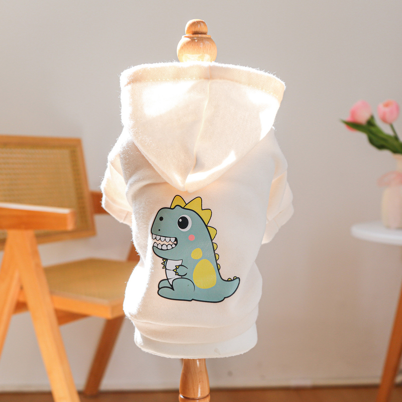 Директна доставка от фабриката/външна търговия на склад дрехи за домашни любимци, кучета и котки, есенни и зимни, бели жилетки за малки проблеми