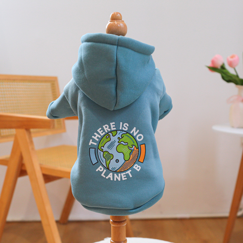 Директна доставка от фабриката/външна търговия на склад дрехи за домашни любимци, кучета и котки, есенни и зимни, бели жилетки за малки проблеми