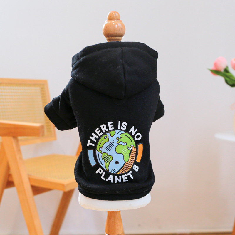 Директна доставка от фабриката/външна търговия на склад дрехи за домашни любимци, кучета и котки, есенни и зимни, бели жилетки за малки проблеми