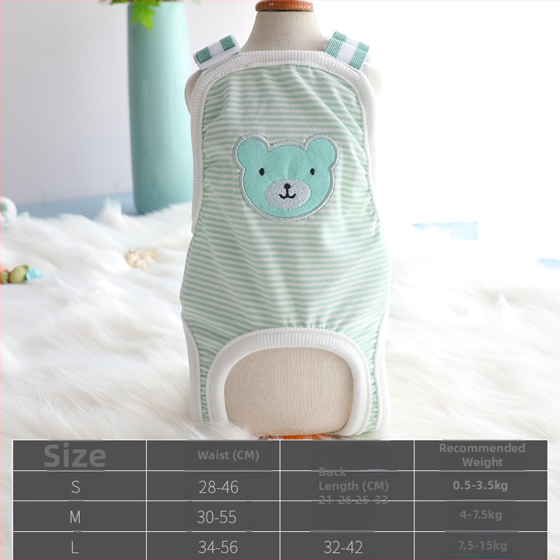 Lemmikloomade mähkmed Koerapüksid Teddy-püksid Pad Teddy-püksid Menstruatsioonipüksid Lemmikloomade tädi püksid Mähkmed