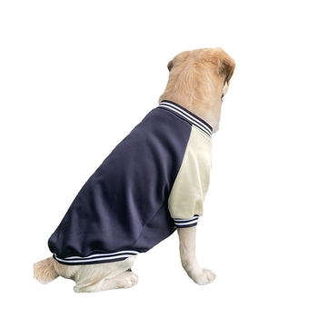 Бейзболни униформени дрехи за домашни любимци за средни и големи кучета, дрехи за кучета голдън ретривър лабрадор, дебели дрехи за есен и зима, нов модел 2024