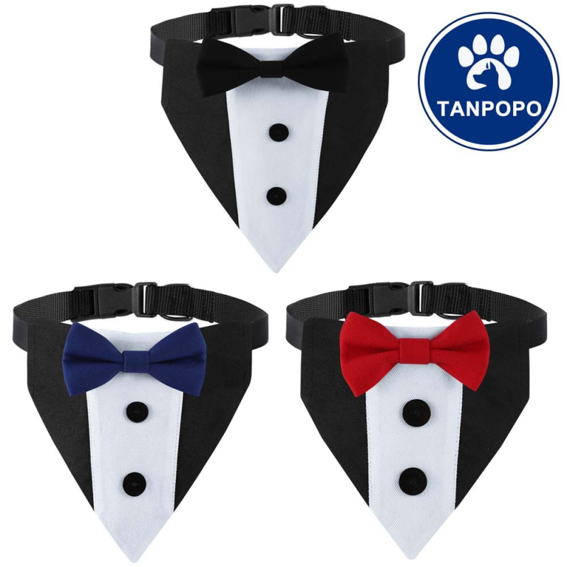Tanpopo mājdzīvnieku suņu trīsstūra šalle, suņu siekalu šalle, liela suņa tauriņa šalle, uzvalks, trīsstūra šalle, apģērbu vairumtirdzniecība
