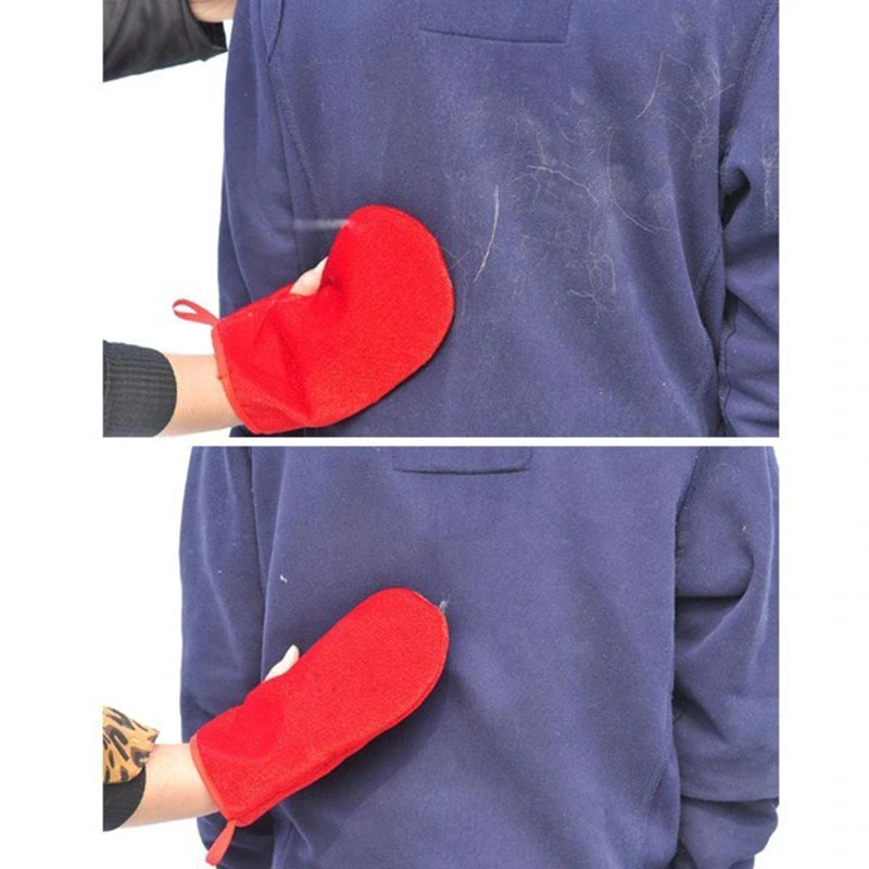 Mājdzīvnieku apmatojuma noņemšanas līdzekļu ražotāji piegādā mājas cimdus, dīvāna apģērbu, suņu būdas apmatojuma tīrīšanas rīku birsti