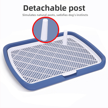 Didelis šunų tualetas, plokščias šunų tualetas su apsauga nuo taškymosi, nuimamas, lengvai valomas šunų šlapimo dubenėlis, didmeninė prekyba