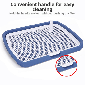 Didelis šunų tualetas, plokščias šunų tualetas su apsauga nuo taškymosi, nuimamas, lengvai valomas šunų šlapimo dubenėlis, didmeninė prekyba