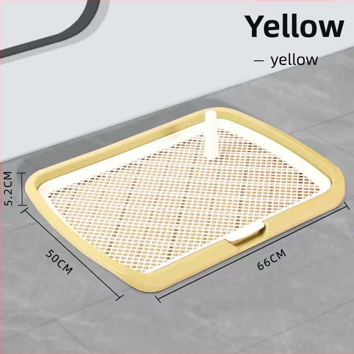 Didelis šunų tualetas, plokščias šunų tualetas su apsauga nuo taškymosi, nuimamas, lengvai valomas šunų šlapimo dubenėlis, didmeninė prekyba
