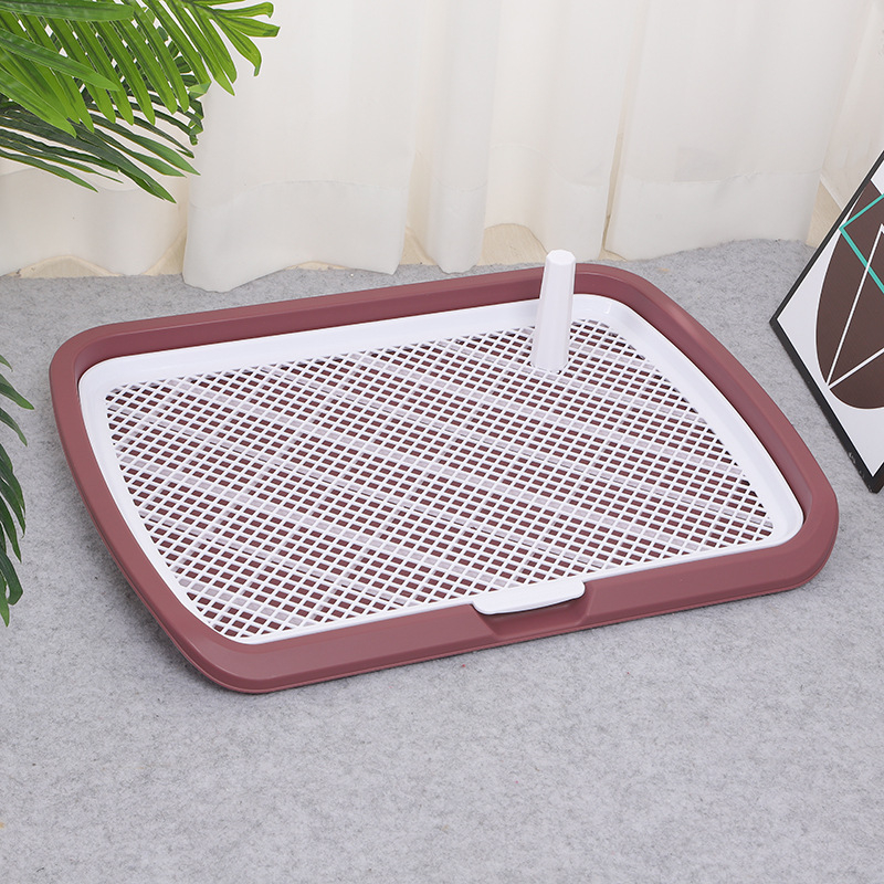 Didelis šunų tualetas, plokščias šunų tualetas su apsauga nuo taškymosi, nuimamas, lengvai valomas šunų šlapimo dubenėlis, didmeninė prekyba