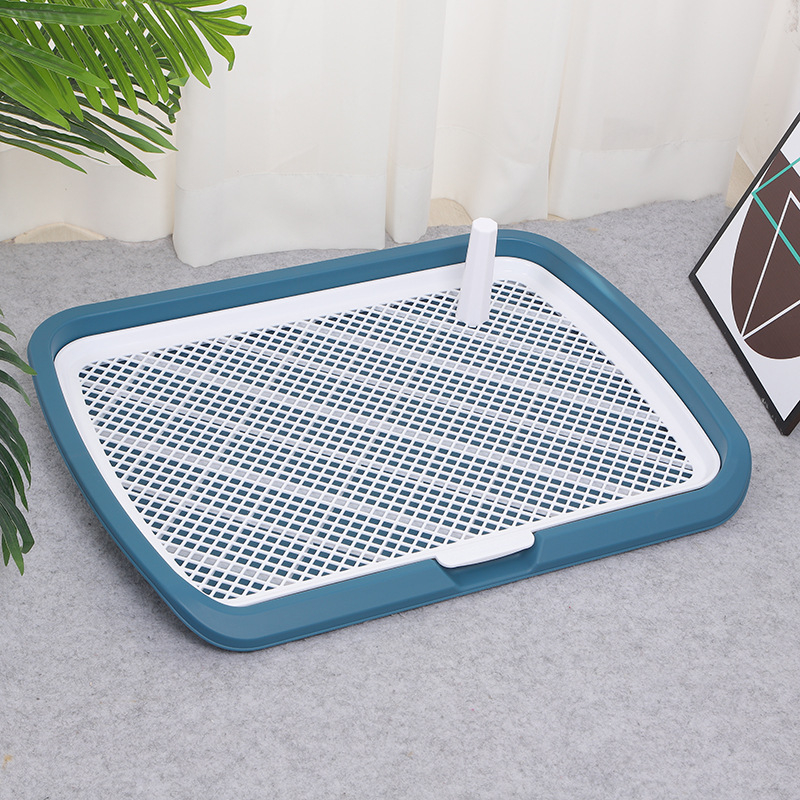 Didelis šunų tualetas, plokščias šunų tualetas su apsauga nuo taškymosi, nuimamas, lengvai valomas šunų šlapimo dubenėlis, didmeninė prekyba