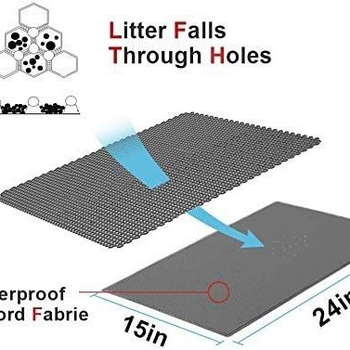 Άμεση αμμοδόχος διπλής στρώσης από εργοστάσιο eva για γάτες, πλενόμενη, αντι-πακέτο, φίλτρο, άμμος ελέγχου άμμου, προμήθειες για κατοικίδια για γάτες