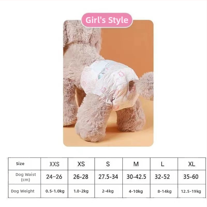 Αρσενικό σκυλί ειδικές πάνες σκύλου φυσιολογικό παντελόνι σκύλου ζώνη ευγένειας κατοικίδιων ζώων Teddy Corgi θηλυκό σκυλί θεία πετσέτα πάνες χονδρικής