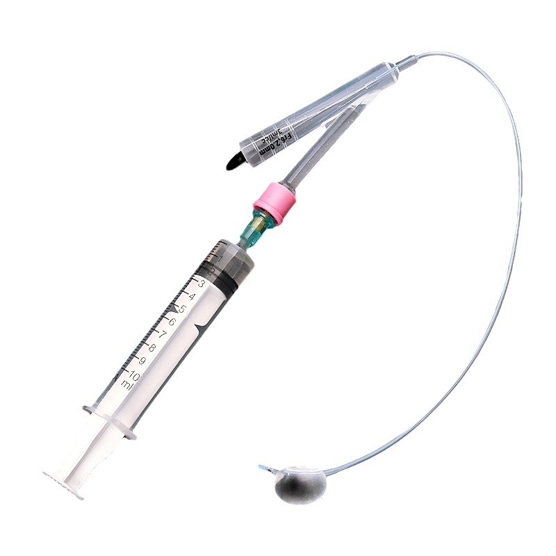 Eldobható kisállat katéter, dupla lumenű szilikon katéter kutyáknak, árnyékgolyós zacskóval, kutyapisilő zacskó