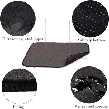 Подложка за морско свинче, която може да се пере, водоустойчива, многократно използваема, неплъзгаща се, за морски свинчета, бързоабсорбираща подложка
