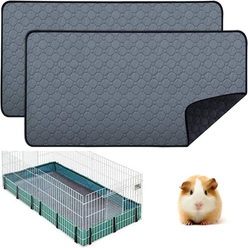 Mazgājams jūrascūciņu paliktnis, ūdensizturīgs, atkārtoti lietojams, neslīdošs jūrascūciņu paliktnis, kas ātri un super absorbējošs