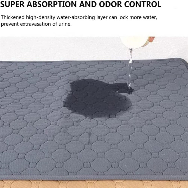 Подложка за морско свинче, която може да се пере, водоустойчива, многократно използваема, неплъзгаща се, за морски свинчета, бързоабсорбираща подложка