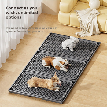 Piiriüleselt ühendatav koeratualett uriinipidaja suunajapostiga, astumisvastane koerapissuaar, kergesti puhastatav, väikestele ja keskmise suurusega koertele ja lemmikloomadele.