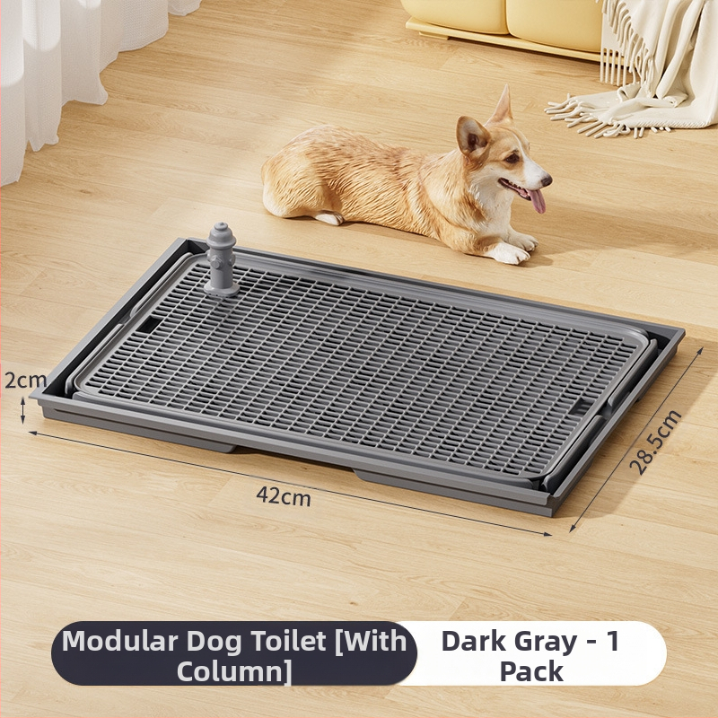 Piiriüleselt ühendatav koeratualett uriinipidaja suunajapostiga, astumisvastane koerapissuaar, kergesti puhastatav, väikestele ja keskmise suurusega koertele ja lemmikloomadele.