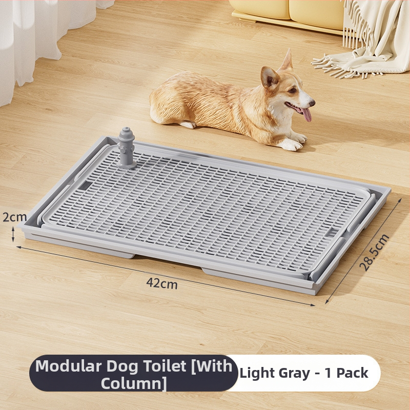 Piiriüleselt ühendatav koeratualett uriinipidaja suunajapostiga, astumisvastane koerapissuaar, kergesti puhastatav, väikestele ja keskmise suurusega koertele ja lemmikloomadele.