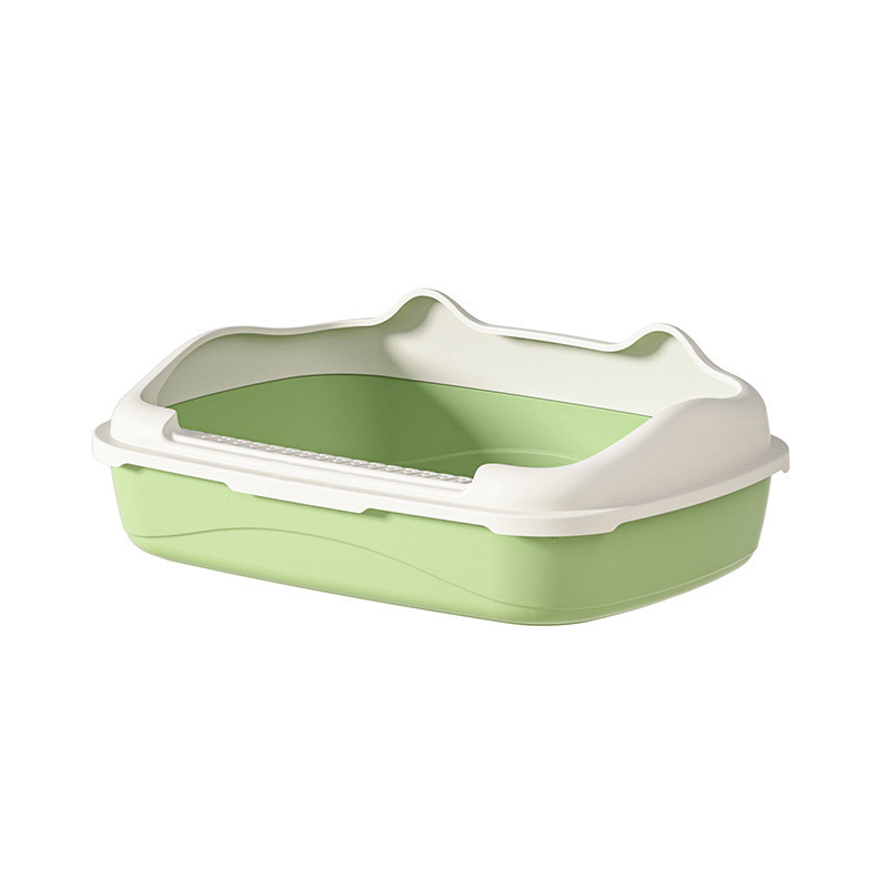 Határokon átnyúló macskaalom doboz, túlméretezett, teljesen zárt macska WC, homok elleni trombita bébi macskaalom doboz, macskakellékek