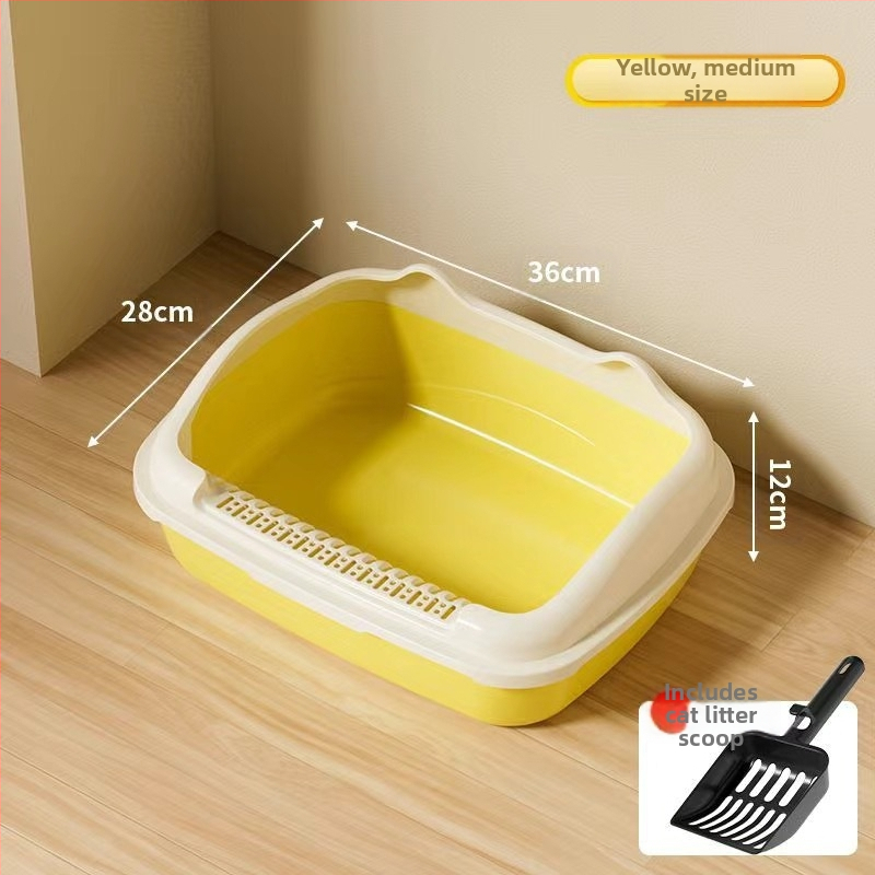 Határokon átnyúló macskaalom doboz, túlméretezett, teljesen zárt macska WC, homok elleni trombita bébi macskaalom doboz, macskakellékek