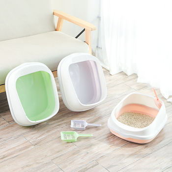 Μεγάλη άμμος για γάτες Υπερμεγέθης, πλήρως ημικλειστή τουαλέτα για γάτες, εξαιρετικά μεγάλη άμμος για γάτες με αντιιδρωτικό, είδη για κατοικίδια γάτας