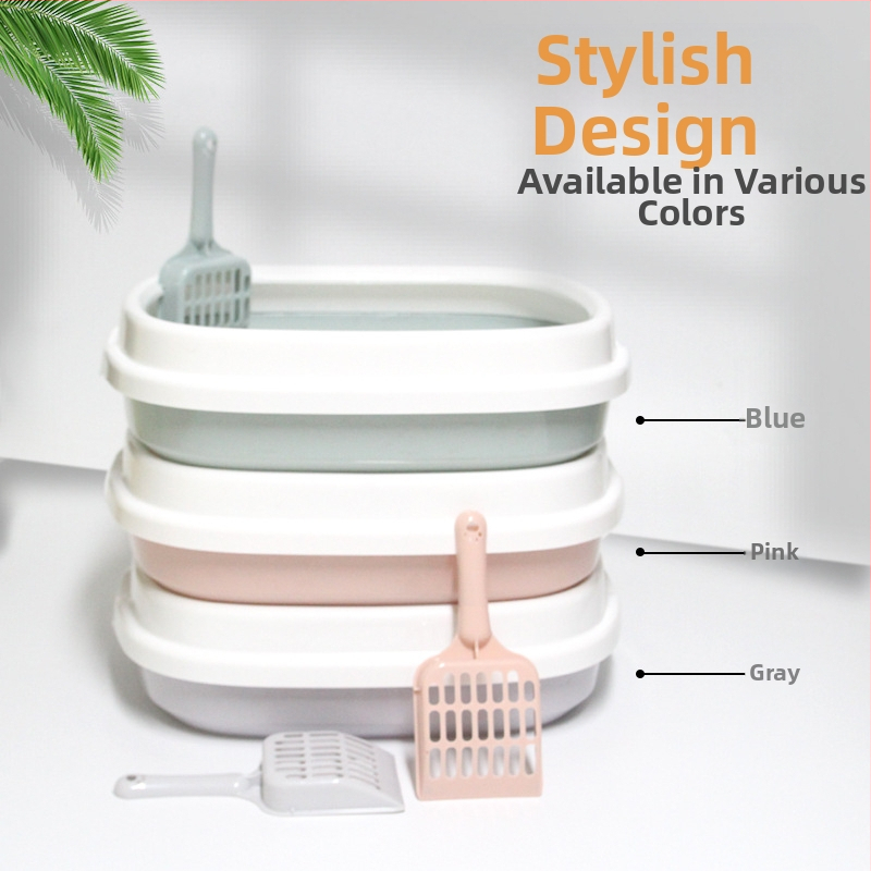 Suur kassiliivakast, ülisuur, täielikult poolsuletud kassi tualett, eriti suur pritsmekindel kassiliivakast, kassidele mõeldud lemmikloomatarbed