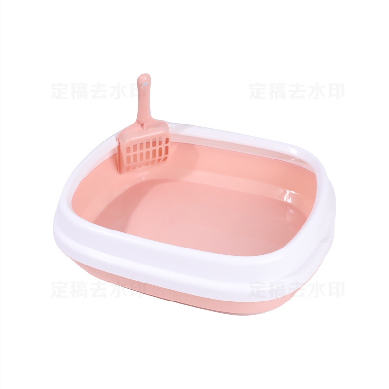 Veľká mačacia toaleta, nadrozmerná, plne polouzavretá mačacia toaleta, extra veľká mačacia toaleta s ochranou proti striekajúcej vode, potreby pre domáce zvieratá