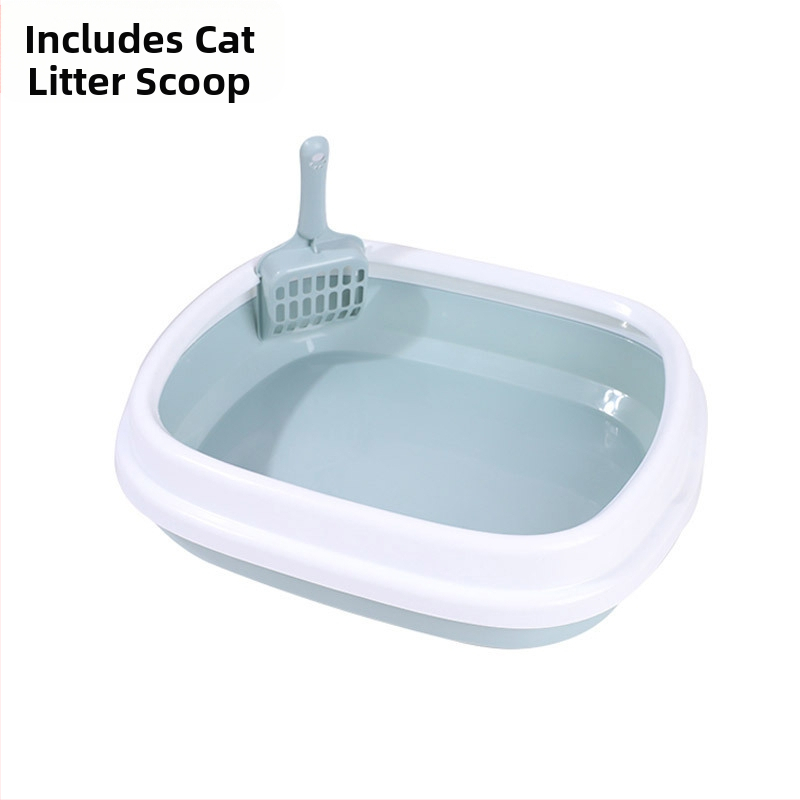 Suur kassiliivakast, ülisuur, täielikult poolsuletud kassi tualett, eriti suur pritsmekindel kassiliivakast, kassidele mõeldud lemmikloomatarbed