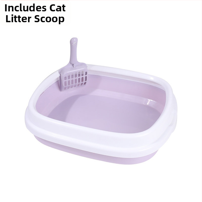 Suur kassiliivakast, ülisuur, täielikult poolsuletud kassi tualett, eriti suur pritsmekindel kassiliivakast, kassidele mõeldud lemmikloomatarbed