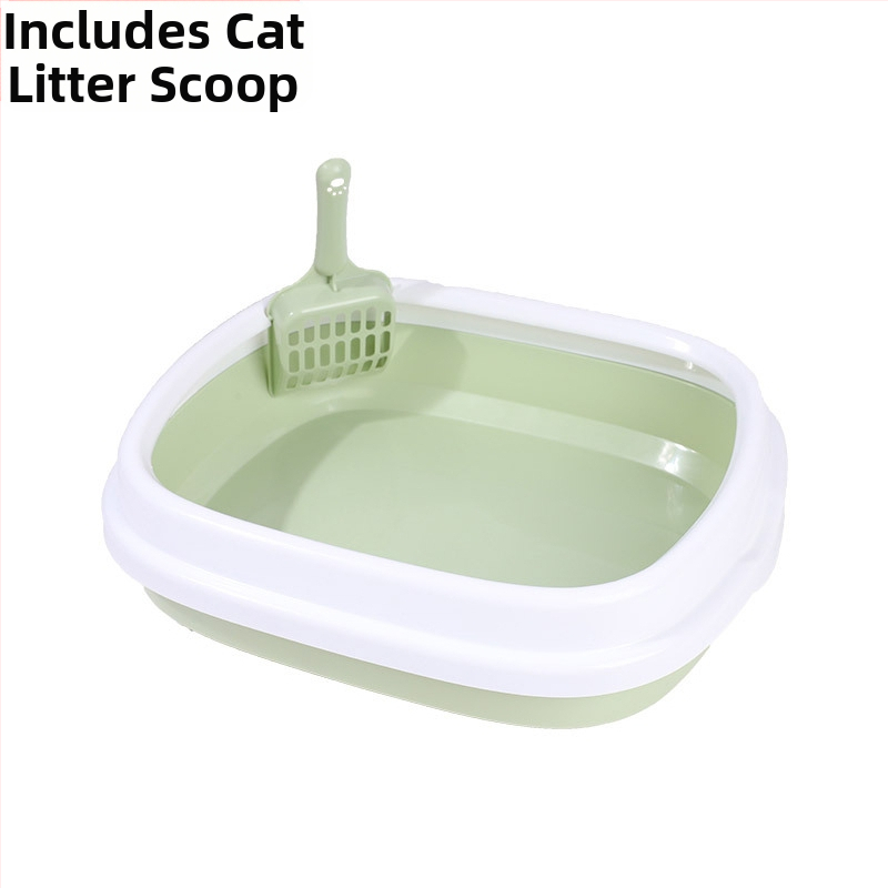 Suur kassiliivakast, ülisuur, täielikult poolsuletud kassi tualett, eriti suur pritsmekindel kassiliivakast, kassidele mõeldud lemmikloomatarbed