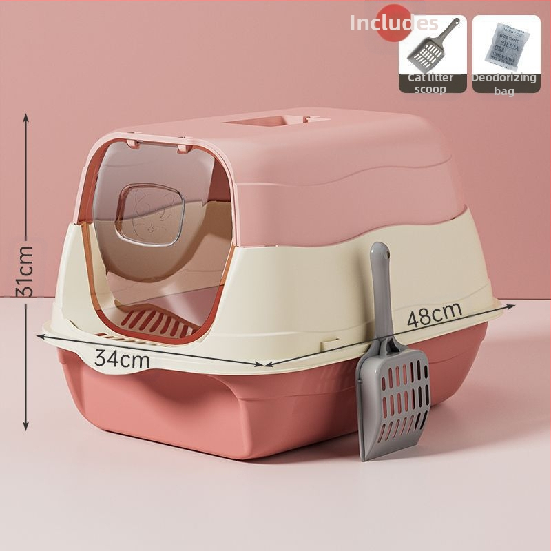 Teljesen zárt, számos macskaalom, szagsemlegesítő, alommal, WC-ketrec, cicaürülék-medence, macska kellékek, alapértelmezett