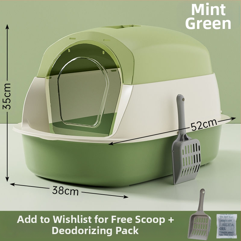 Teljesen zárt, számos macskaalom, szagsemlegesítő, alommal, WC-ketrec, cicaürülék-medence, macska kellékek, alapértelmezett