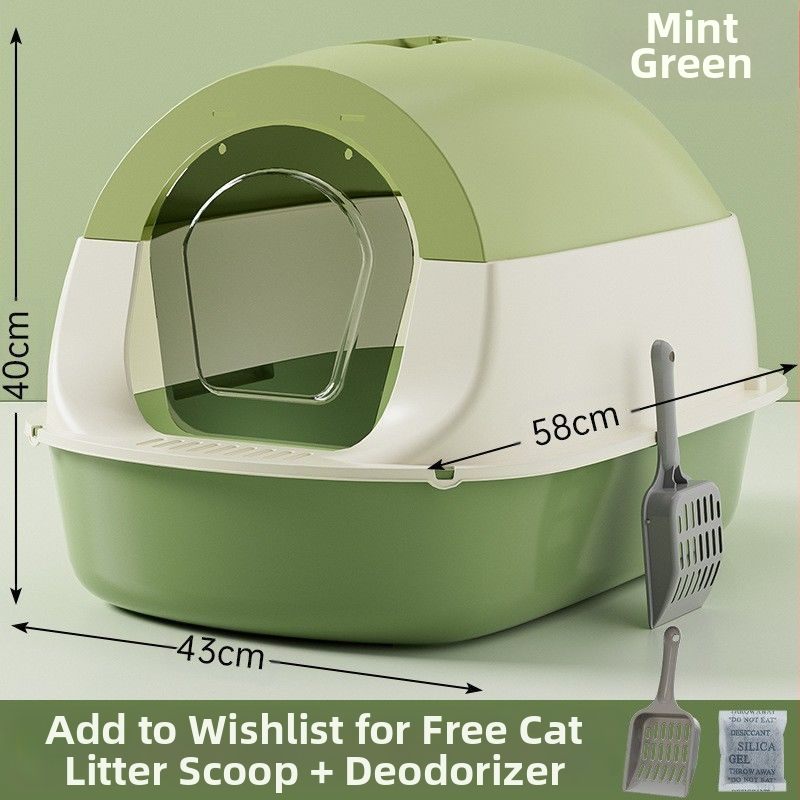 Teljesen zárt, számos macskaalom, szagsemlegesítő, alommal, WC-ketrec, cicaürülék-medence, macska kellékek, alapértelmezett