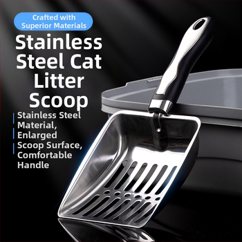 Piiriülene kassiliiva kühvel kassiliiv roostevabast terasest kassiliiv kühvel kassiliiva deodorandi puhastusvahendite tehas hulgimüük lemmikloomatarvete