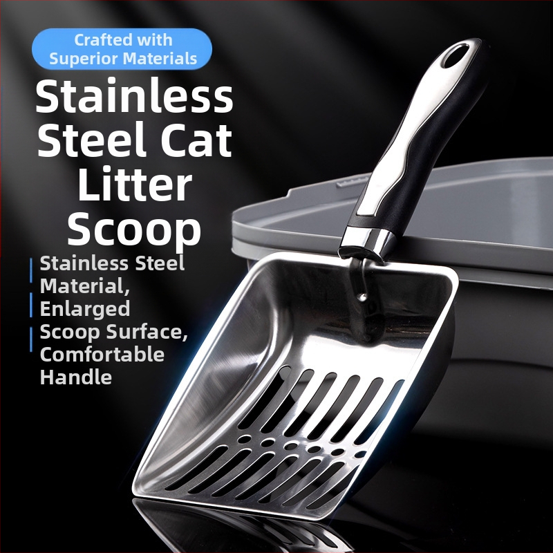 Piiriülene kassiliiva kühvel kassiliiv roostevabast terasest kassiliiv kühvel kassiliiva deodorandi puhastusvahendite tehas hulgimüük lemmikloomatarvete