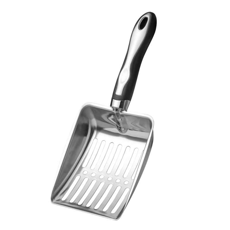 Tarpvalstybinis kačių kraiko kastuvas kačių kastuvas nerūdijančio plieno kačių kastuvas kačių kraiko dezodorantų valymo įrankiai gamyklos didmeninė prekyba naminių gyvūnėlių reikmenimis