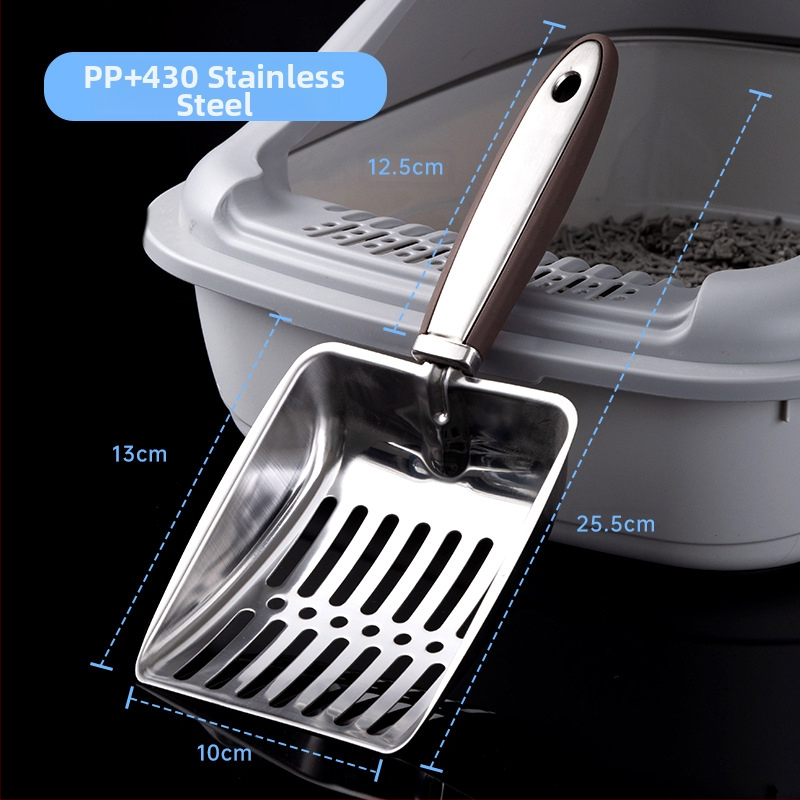 Piiriülene kassiliiva kühvel kassiliiv roostevabast terasest kassiliiv kühvel kassiliiva deodorandi puhastusvahendite tehas hulgimüük lemmikloomatarvete