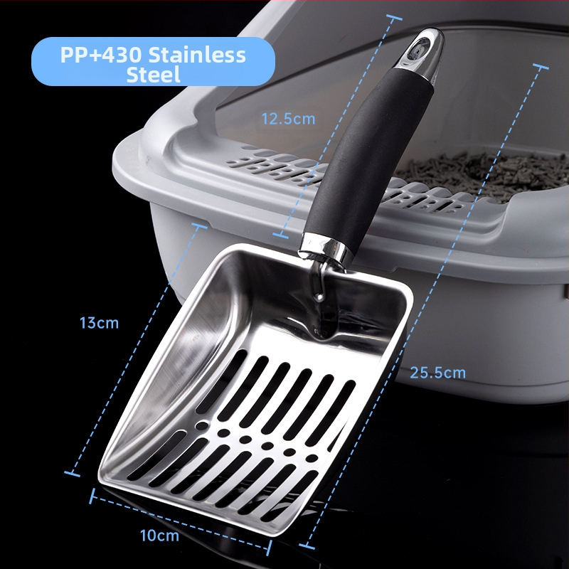 Piiriülene kassiliiva kühvel kassiliiv roostevabast terasest kassiliiv kühvel kassiliiva deodorandi puhastusvahendite tehas hulgimüük lemmikloomatarvete